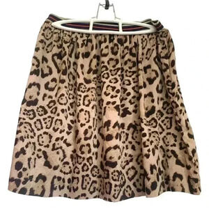 Animal print skirt, source  unknown, size small